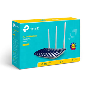 Router Inalambrico Wisp TP-LINK ARCHER C20W AC750 Dual Band 802.11ac 750Mbps