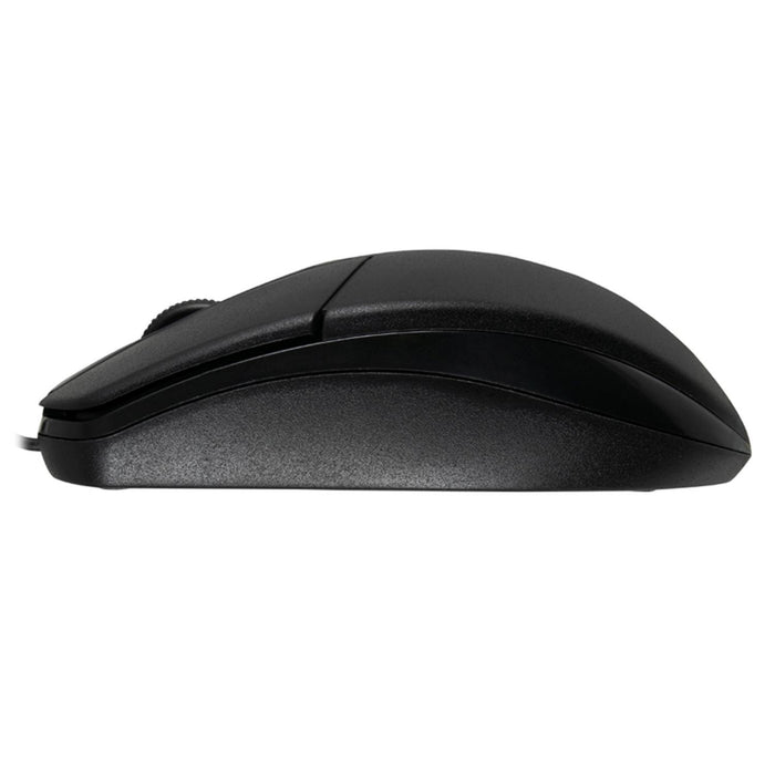 Mouse ACTECK OPTIMIZE MA210 1200dpi 2 Botones Alambrico USB Negro AC-928830