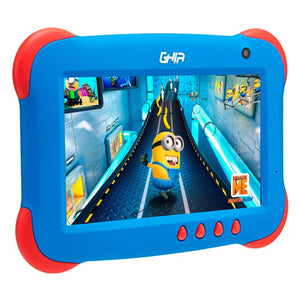 Tablet Niños 7 Ghia 1gb 8gb Android Goma Contra Golpes Azul