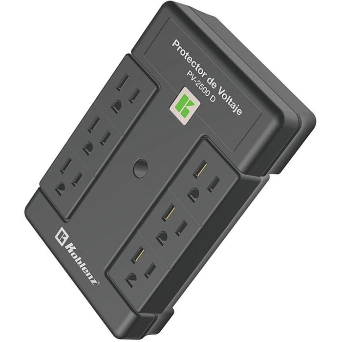 Protector de Voltaje KOBLENZ PV-2500 D 6 Contactos 2500VA