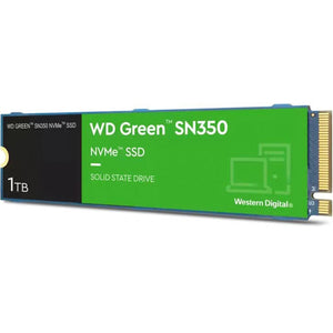 Unidad de Estado Solido SSD M.2 1TB WESTERN DIGITAL Green SN350 NVMe PCIe 3.0 3200/2500 MB/s WDS100T