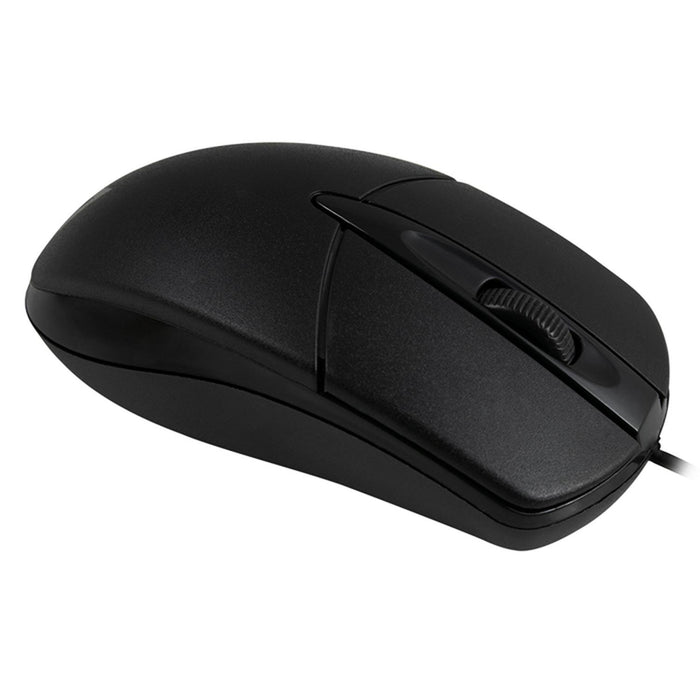 Mouse ACTECK OPTIMIZE MA210 1200dpi 2 Botones Alambrico USB Negro AC-928830