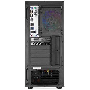 Xtreme PC Gamer GTX 1050 TI Core I5 10400F 16GB SSD 500GB Monitor 144Hz WIFI Black