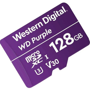 Memoria Micro SD 128GB Western Digital Purple Videovigilancia WDD128G1P0A