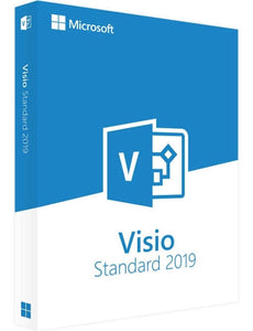 MICROSOFT Visio Standard 2019 1 PC Multilenguaje ESD D86-05822