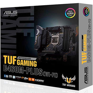 Tarjeta Madre ASUS TUF Gaming B460M-PLUS WI-FI 1200 DDR4 Micro ATX