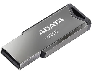 Memoria USB 32GB ADATA UV250 2.0 Flash Drive Metalica AUV250-32G-RBK