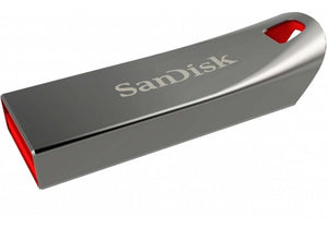 Memoria USB 16GB Sandisk Paquete 10 Piezas Cruzer Force SDCZ71-016G-B35 Metalica