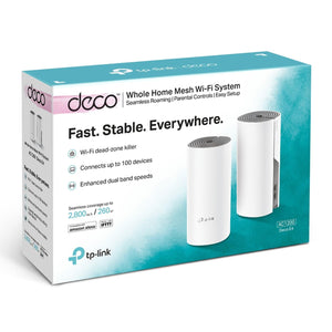 Access Point TP-LINK DECO E4 AC1200 Dual Band 802.11ac 1200Mbps 2-Pack
