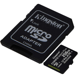 Memoria Micro SD 256GB KINGSTON CANVAS Select Plus Clase 10 Juegos A1 Video 4K V30 SDCS2/256GB