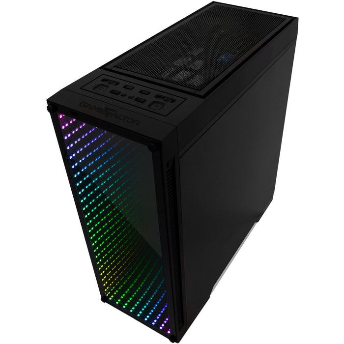 Gabinete Gamer GAME FACTOR CSG601 INFINITY E-ATX RGB