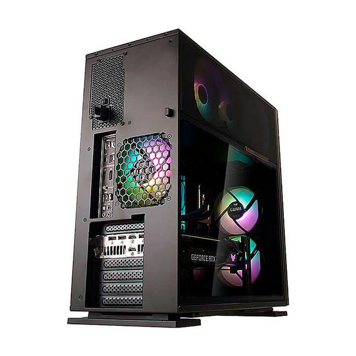 Gabinete IN WIN 515 1 Fan USB Tipo C Cristal Templado Soporte GPU Media Torre