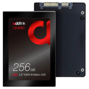 Unidad de Estado Solido SSD 256GB ADDLINK S20 SATA 2.5 AD256GBS20S3S