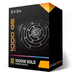 Fuente de Poder PC 1000W Gamer EVGA SUPERNOVA G5+ 80 Plus Gold 220-G5-1000-X1