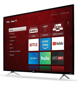 Pantalla TCL 55 55S403 Television 4K Roku Smart TV HDR 3M GTA ReAcondicionado