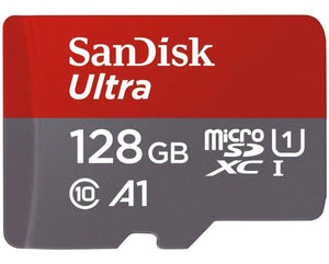 Memoria micro SD 128GB Sandisk Ultra A1 Clase 10 SDSQUAR-128G-GN6MA