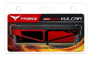 Memoria RAM DDR4 8GB 2400MHz TEAMGROUP T-Force Vulcan TLRED48G2400HC1601