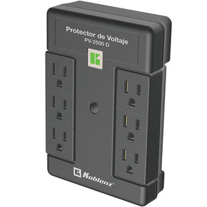Protector de Voltaje KOBLENZ PV-2500 D 6 Contactos 2500VA