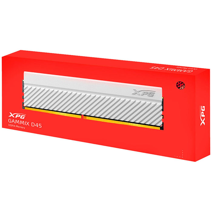 Memoria RAM DDR4 16GB 3200MHZ XPG GAMMIX D45 1x16GB Blanco AX4U320016G16A-CWHD45