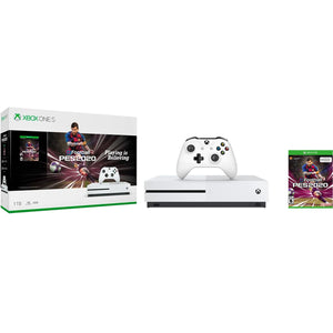 Consola XBOX ONE S 1TB PRO Evolution Soccer 2020 Blanco 234-01119