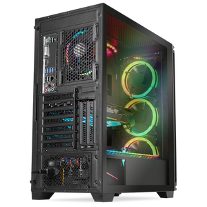 Xtreme PC Gamer AMD Radeon RX 6600 XT Ryzen 5 5600X 16GB SSD 500GB HDD 3TB Black