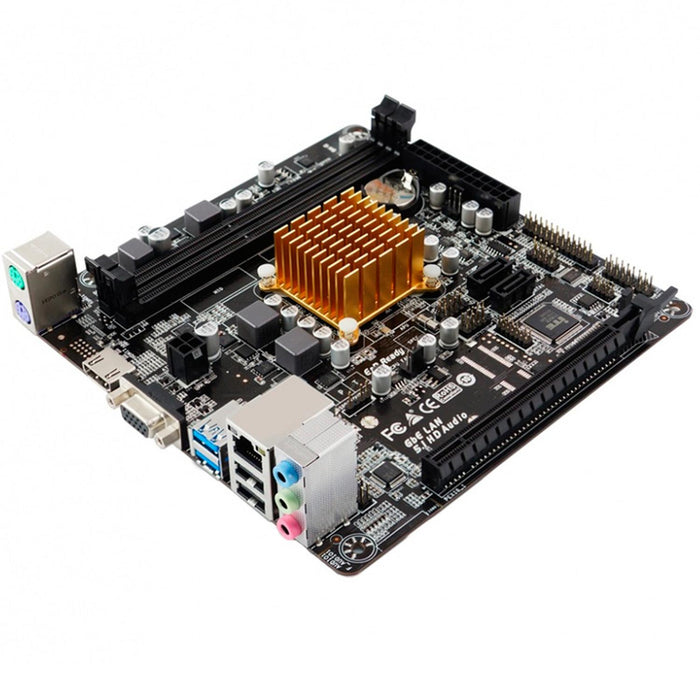 Tarjeta Madre BIOSTAR A68N-2100K E1-6010 2x DDR3 DDR3L PCIe 2.0 Mini ITX