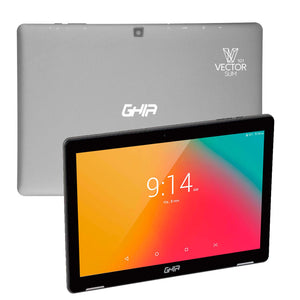 Tablet 10.1 Pulgadas GHIA Vector 1GB 16GB WiFi Android 8.1 5MP Bluetooth GTABV10SG