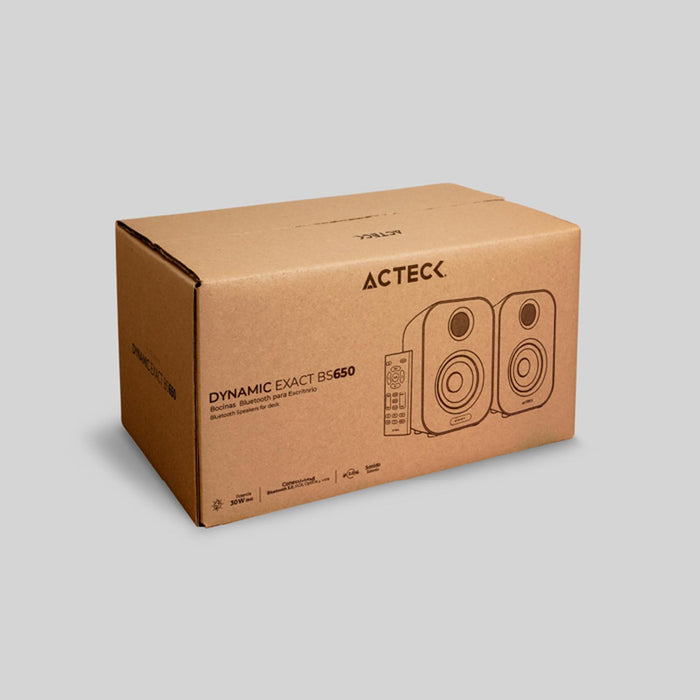 Bocinas ACTECK DYNAMIC EXACT BS650 Inalambrica 50W RMS USB Blanco AC-935883