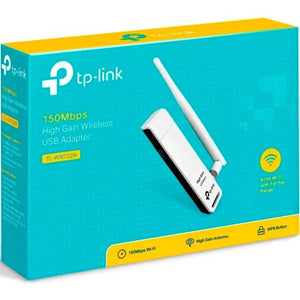 Adaptador Inalambrico USB TP-LINK TL-WN722N 2.4Ghz 802.11n 150Mbps