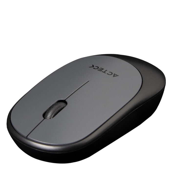 Mouse ACTECK OPTIMIZE SLIM MM276W 1200dpi 2 Botones Inalambrico USB 2.4 Ghz Delgado Gris AC-932660