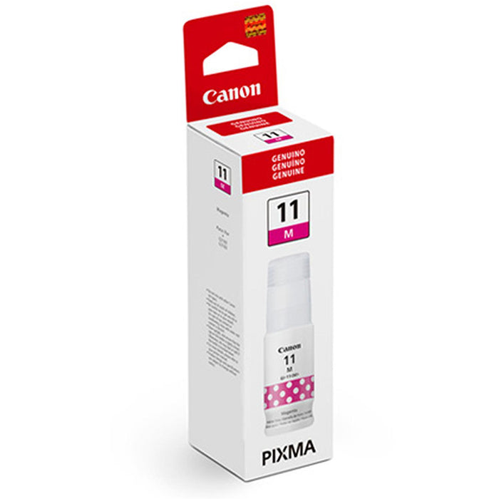 Botella de Tinta CANON PIXMA GI-11M G2160 G3160 70ml Magenta 4535C001AA