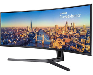 Monitor Gamer Curvo SAMSUNG LC49J890DKLXZX LED 49" Super Ultra-wide 120 Hz