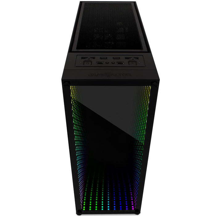 Gabinete Gamer GAME FACTOR CSG601 INFINITY E-ATX RGB