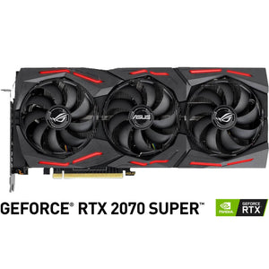 Tarjeta de Video ASUS GeForce RTX 2070 Super ROG STRIX 8GB GDDR6 ROG-STRIX-RTX2070S-A8G-GAMING