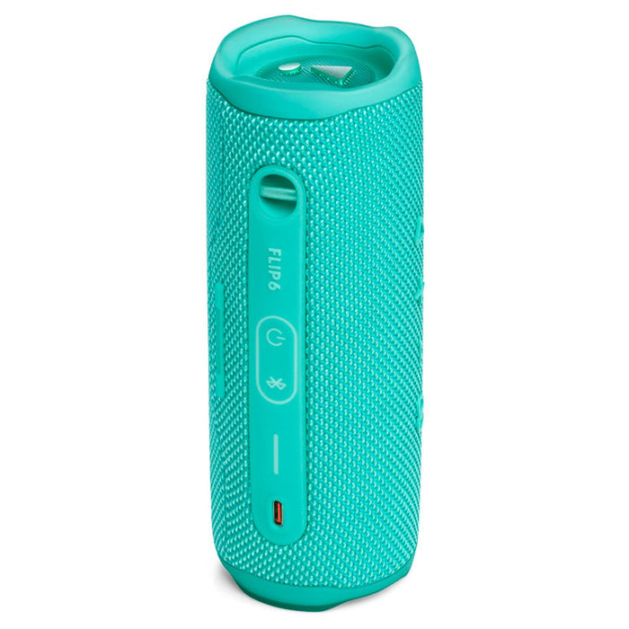 Bocina Bluetooth JBL Flip 6 Resistente al Agua 12Hrs Turquesa JBLFLIP6TEALAM