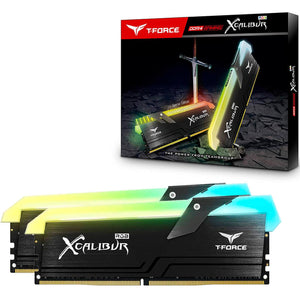 Memoria RAM DDR4 16GB 4000MHz TEAMGROUP XCALIBUR 2x8GB RGB TF5D416G4000HC18EDC01