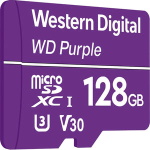 Memoria Micro SD 128GB Western Digital Purple Videovigilancia WDD128G1P0A