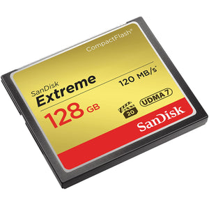 Tarjeta de Memoria 128GB SANDISK Extreme Compactflash SDCFXSB-128G-G46