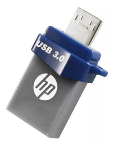 Memoria USB 64GB X790M MicroDuo OTG Gris HPFD790M-64