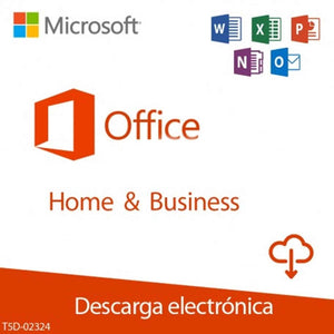 MICROSOFT Office Home and Business 2019 1 PC Multilenguaje ESD T5D-03191