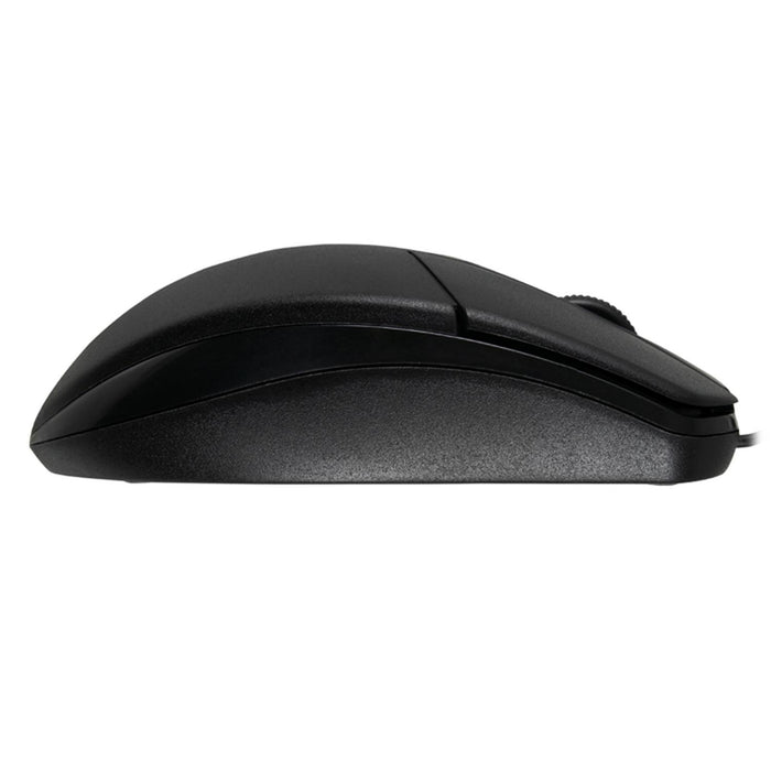 Mouse ACTECK OPTIMIZE MA210 1200dpi 2 Botones Alambrico USB Negro AC-928830