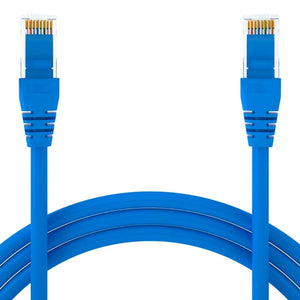 Cable de Red XCASE CAUTP610 CAT6 Ponchado 10 Metros Azul