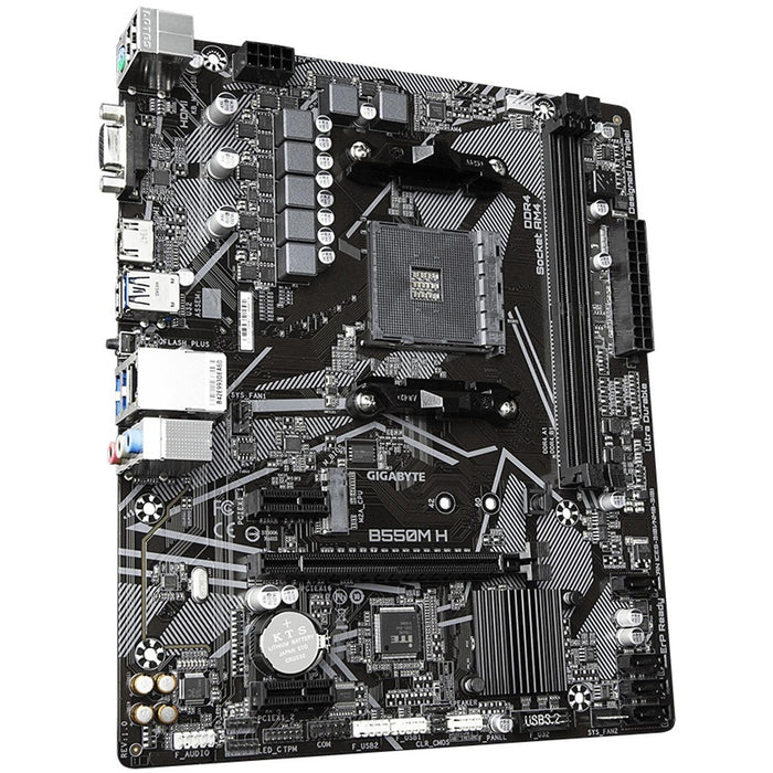 Tarjeta Madre GIGABYTE B550M H AMD AM4 Micro ATX