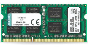 Memoria RAM DDR3 8GB 1600MHz KINGSTON Laptop KVR16S11/8