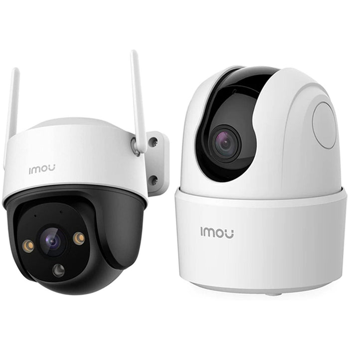 Kit 2 Camaras de seguridad WIFI IMOU Ranger 2C 2MP + Cruiser SE+ Full HD 2.4Ghz