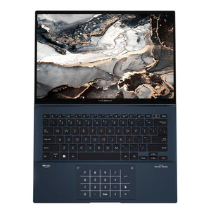 Laptop ASUS Zenbook Core I7 1260P 16GB 1TB SSD 14 OLED Azul Reacondicionado
