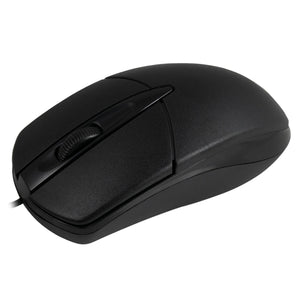 Mouse ACTECK OPTIMIZE MA210 1200dpi 2 Botones Alambrico USB Negro AC-928830