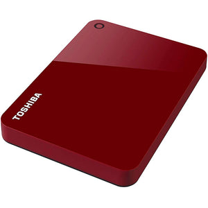 Disco Duro Externo 1TB Toshiba Canvio Advance USB 3.0 HDTC910XR3AA Rojo