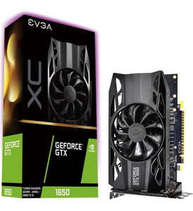 Tarjeta de Video EVGA Geforce GTX 1650 Xc Gaming 4G GDDR5 04G-P4-1153-KR