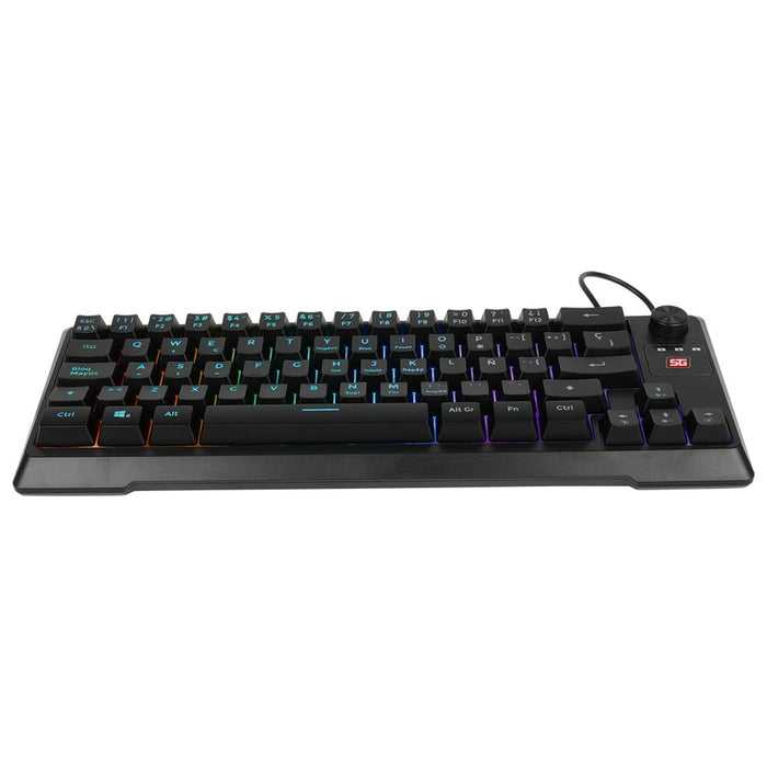 Teclado Gamer START THE GAME KB-506 USB RGB Control de iluminación